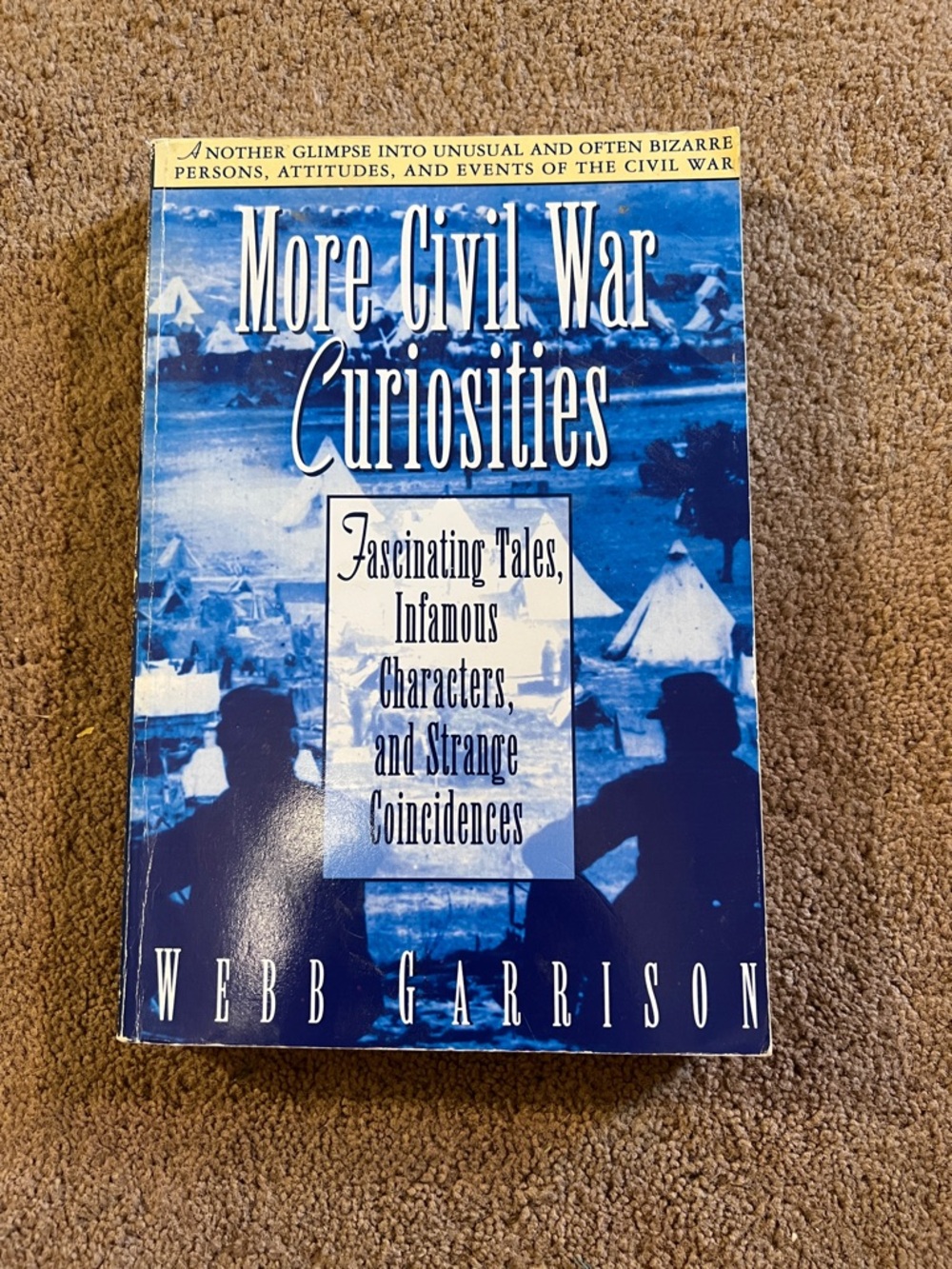 More Civil War Curiosities by Webb Garrison - Blue Cover